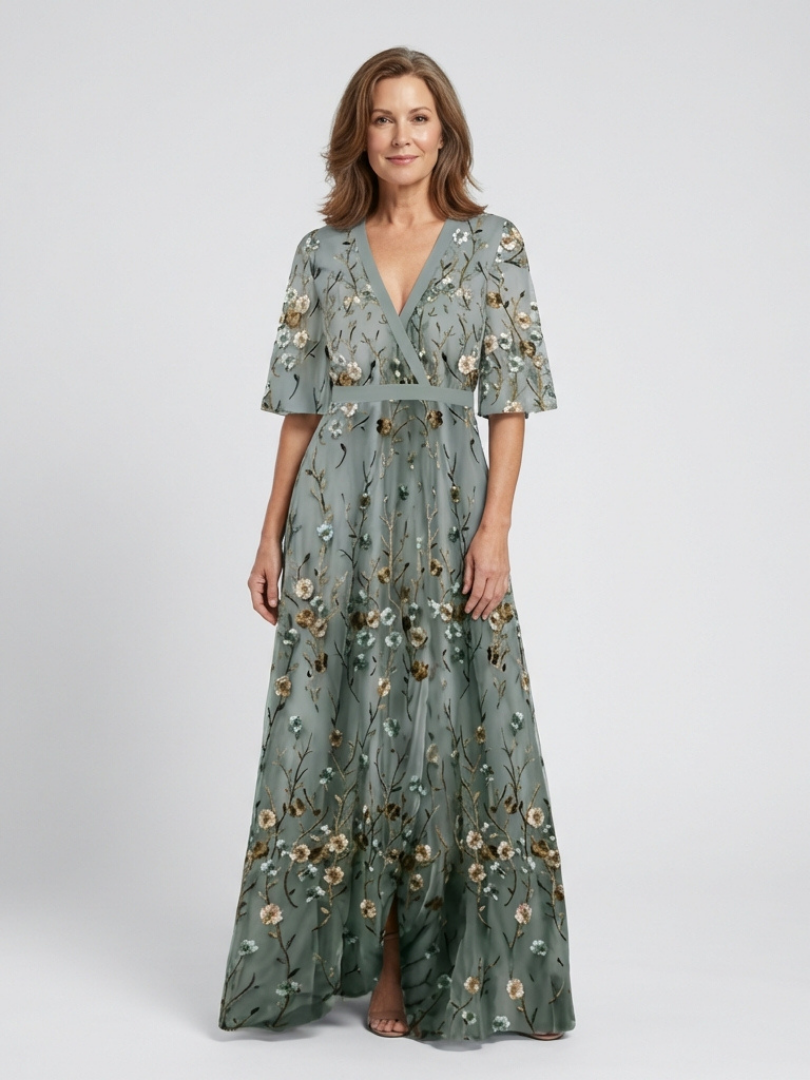 Diane | Schmeichelhaftes Maxikleid