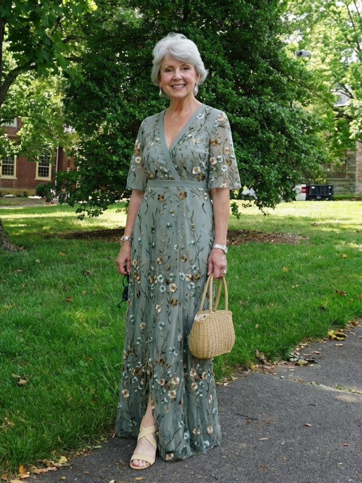Diane | Schmeichelhaftes Maxikleid